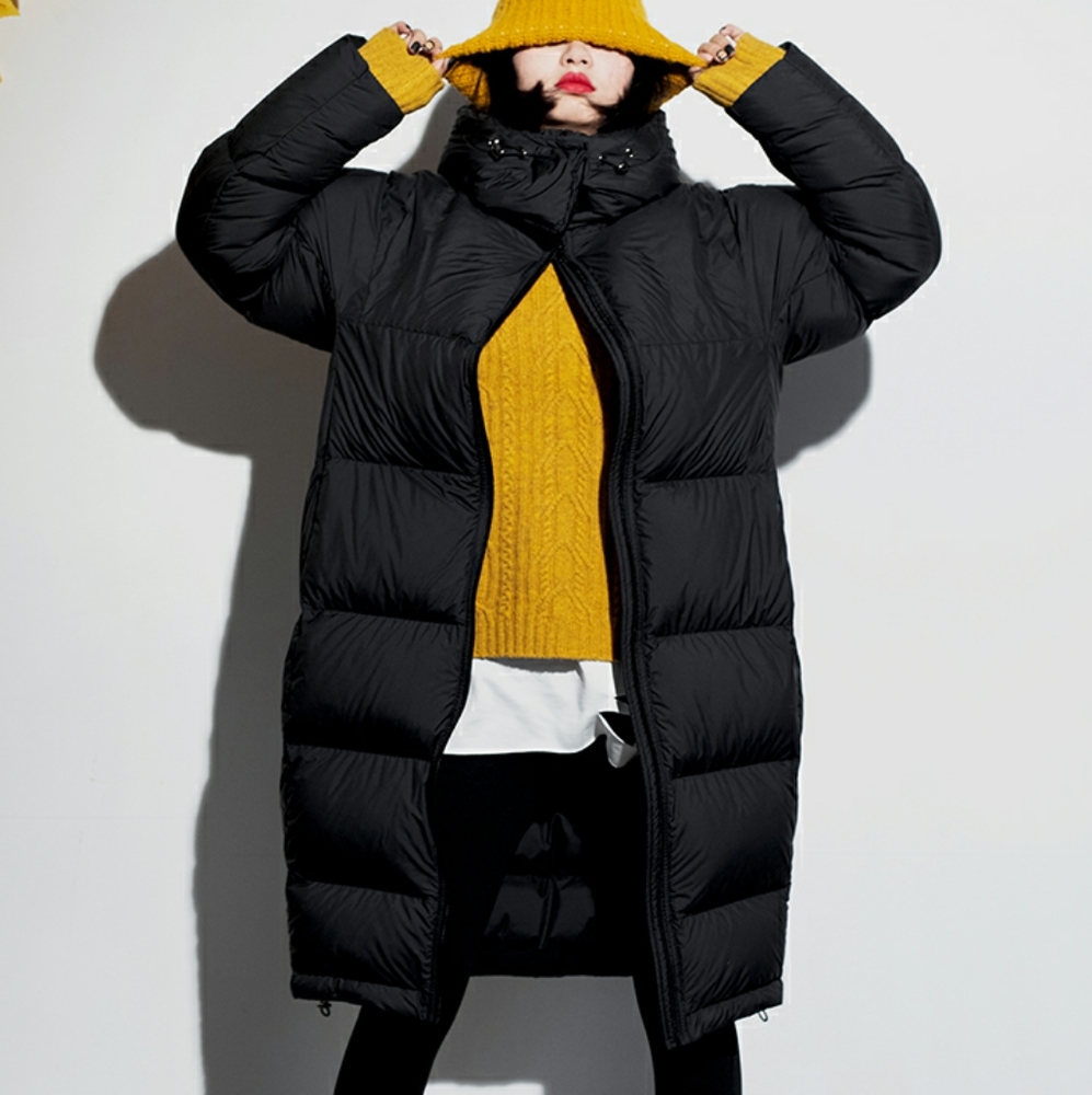 Down puffer coat